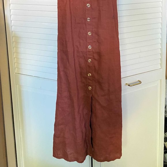 Anthropologie Rusty Red Maxi (size XS) - Picture 3 of 3